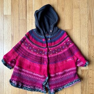 Catimini knit poncho/sweater
